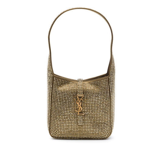 Mini Studded Satin Supple Le 5 a 7 Handbag - Image 1