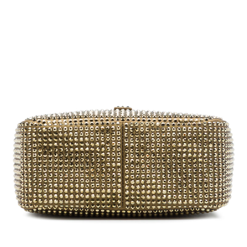 Mini Studded Satin Supple Le 5 a 7 Handbag - Image 3