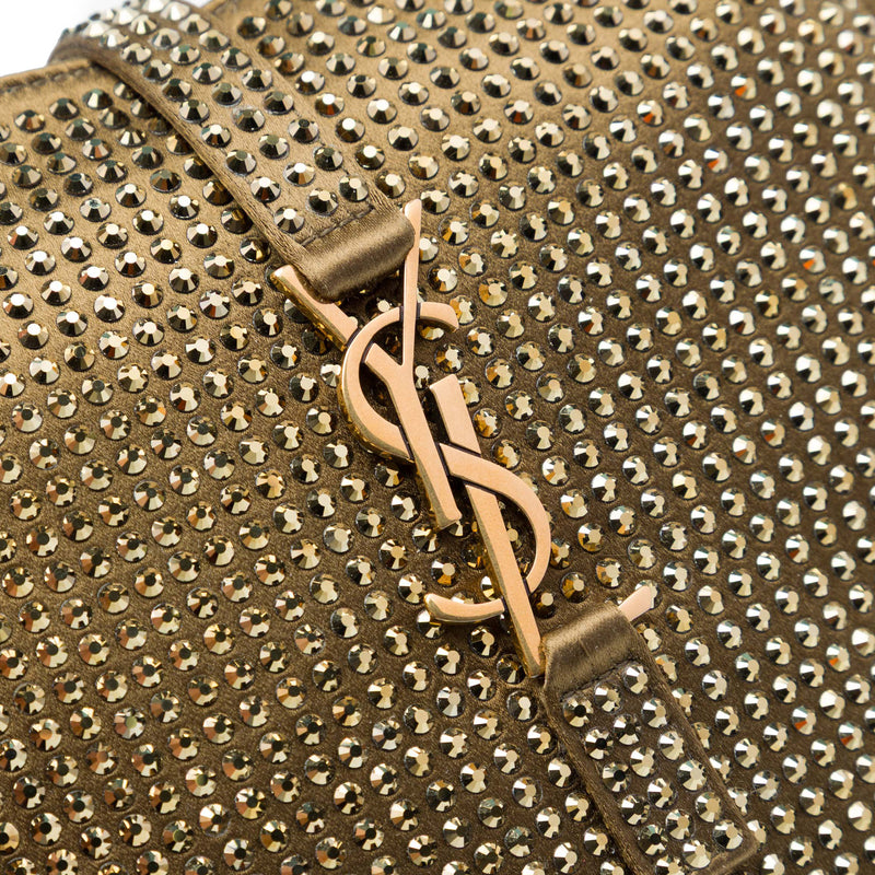 Mini Studded Satin Supple Le 5 a 7 Handbag - Image 5
