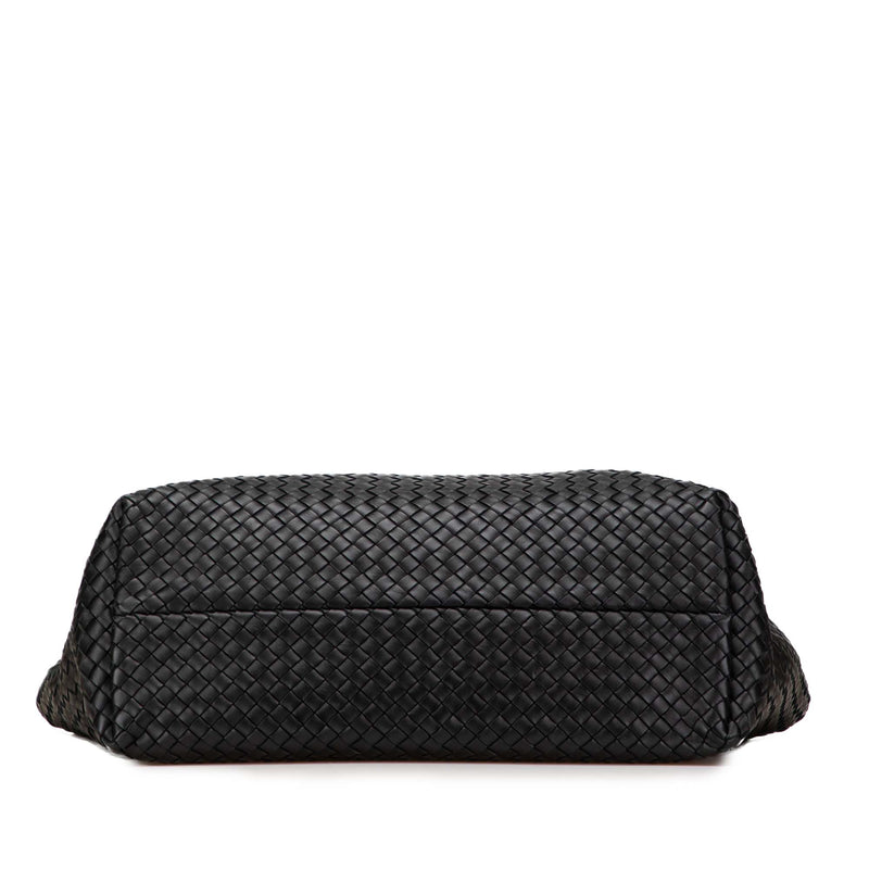 Medium Lambskin Intreccio Cabat Tote - Image 3