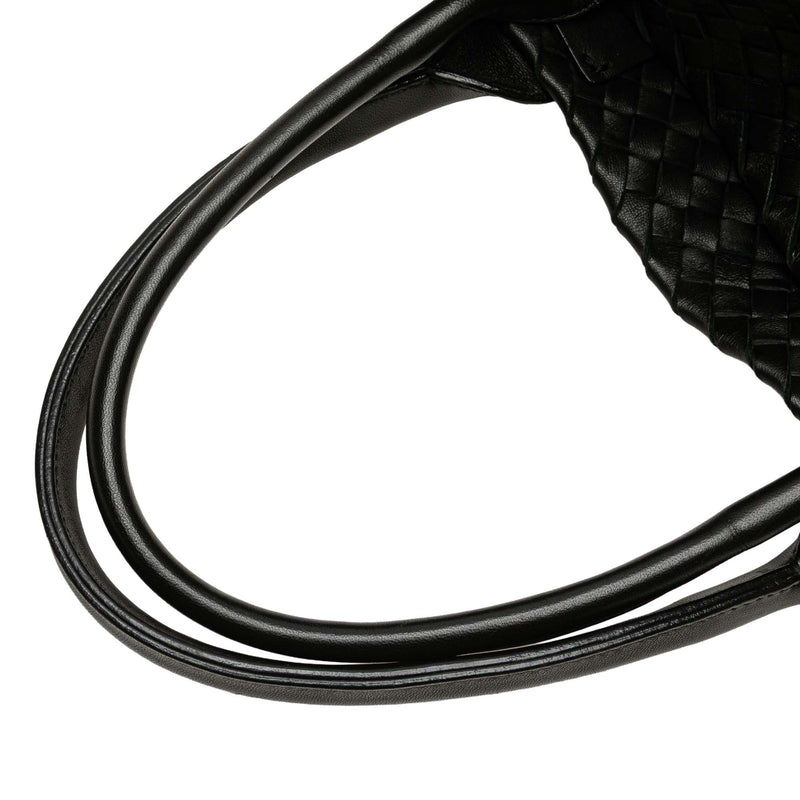 Medium Lambskin Intreccio Cabat Tote - Image 9