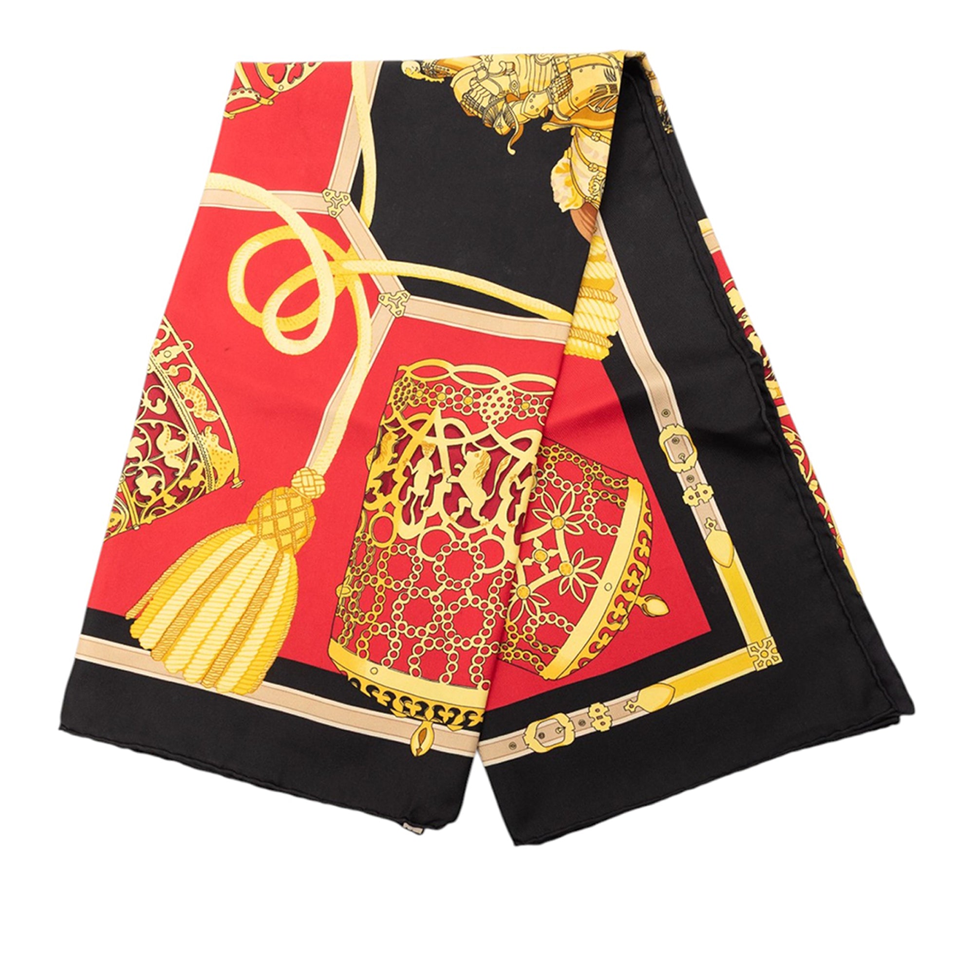Les Muserolles Silk Scarf 90 - Image 1