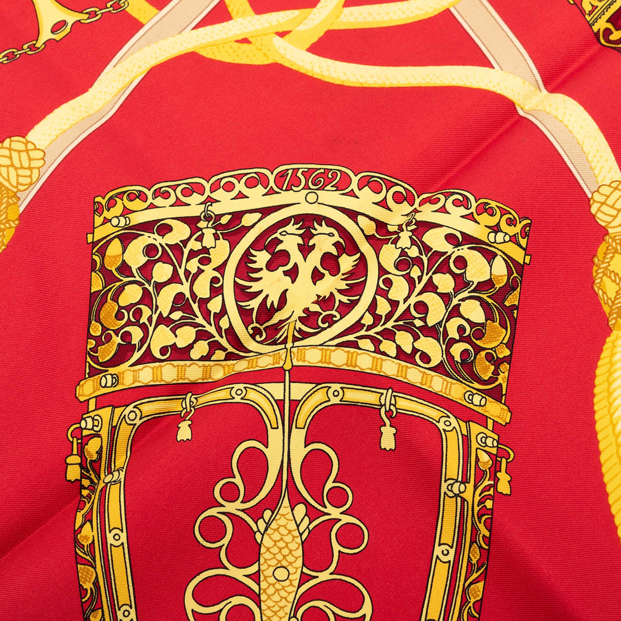Les Muserolles Silk Scarf 90 - Image 5