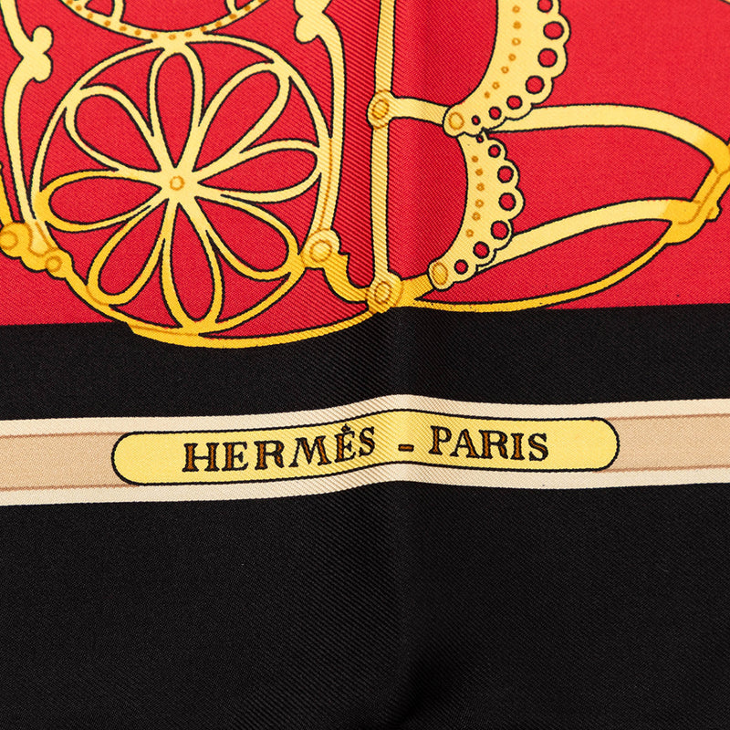 Les Muserolles Silk Scarf 90 - Image 6
