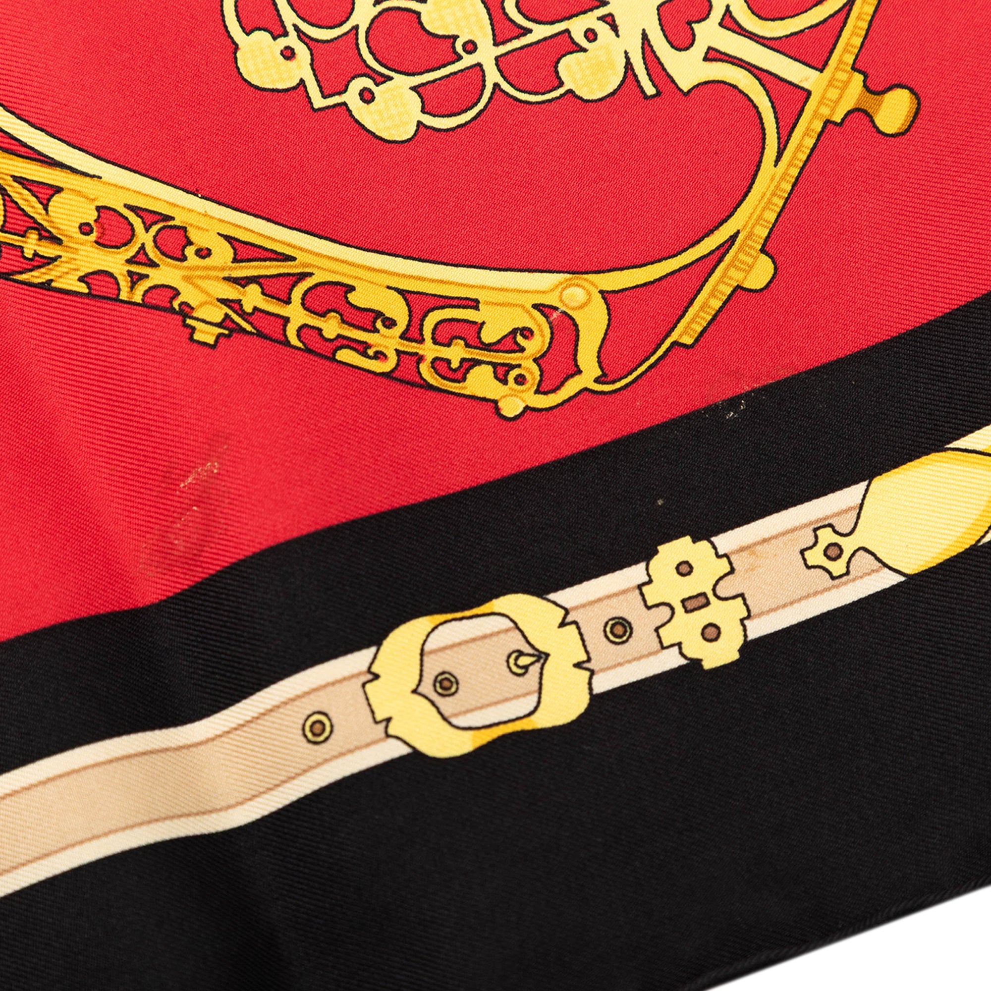 Les Muserolles Silk Scarf 90 - Image 7