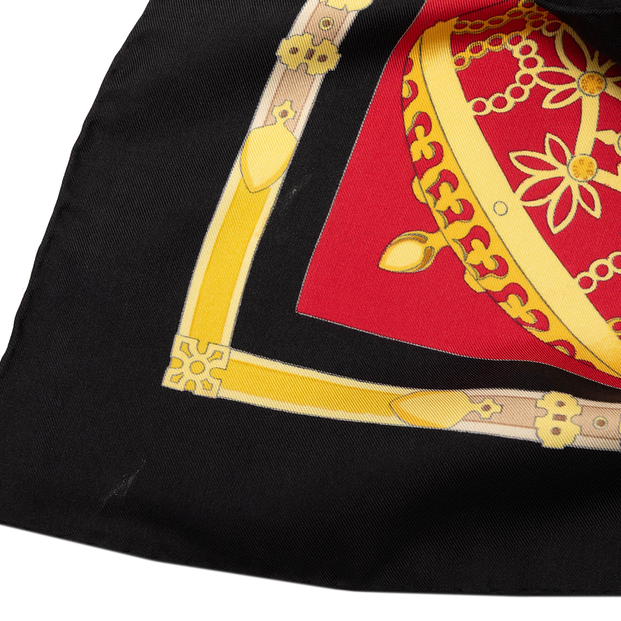Les Muserolles Silk Scarf 90 - Image 8