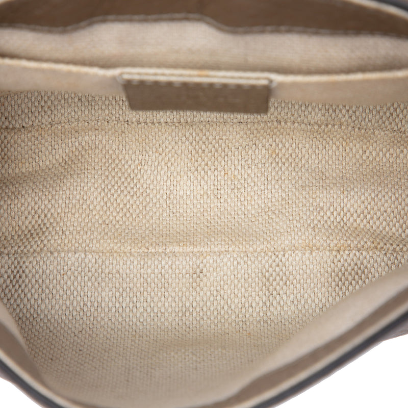 Small Metallic Leather Soho Chain Flap Crossbody - Image 4