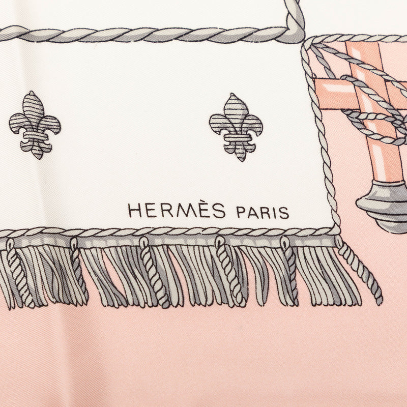 Vue du Carosse de la Galere la Reale Silk Scarf 90 - Image 4