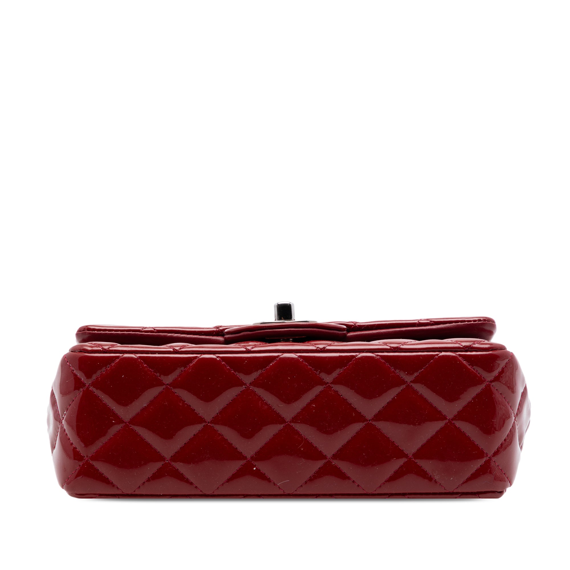 Mini Rectangular Classic Patent Single Flap - Image 3