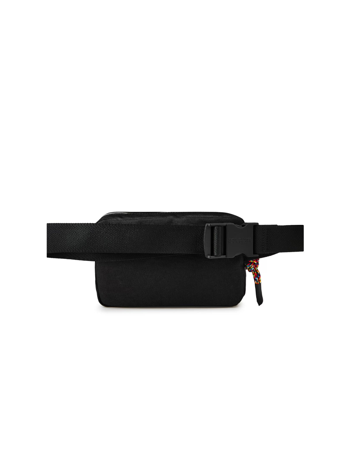 Marcelo Burlon Embroidered Cross Logo Belt Bag — Black Textile