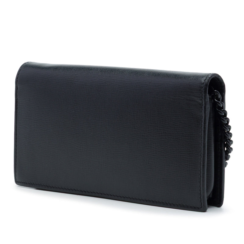 Calfskin Horsebit 1955 Monochrome Wallet on Chain - Image 2