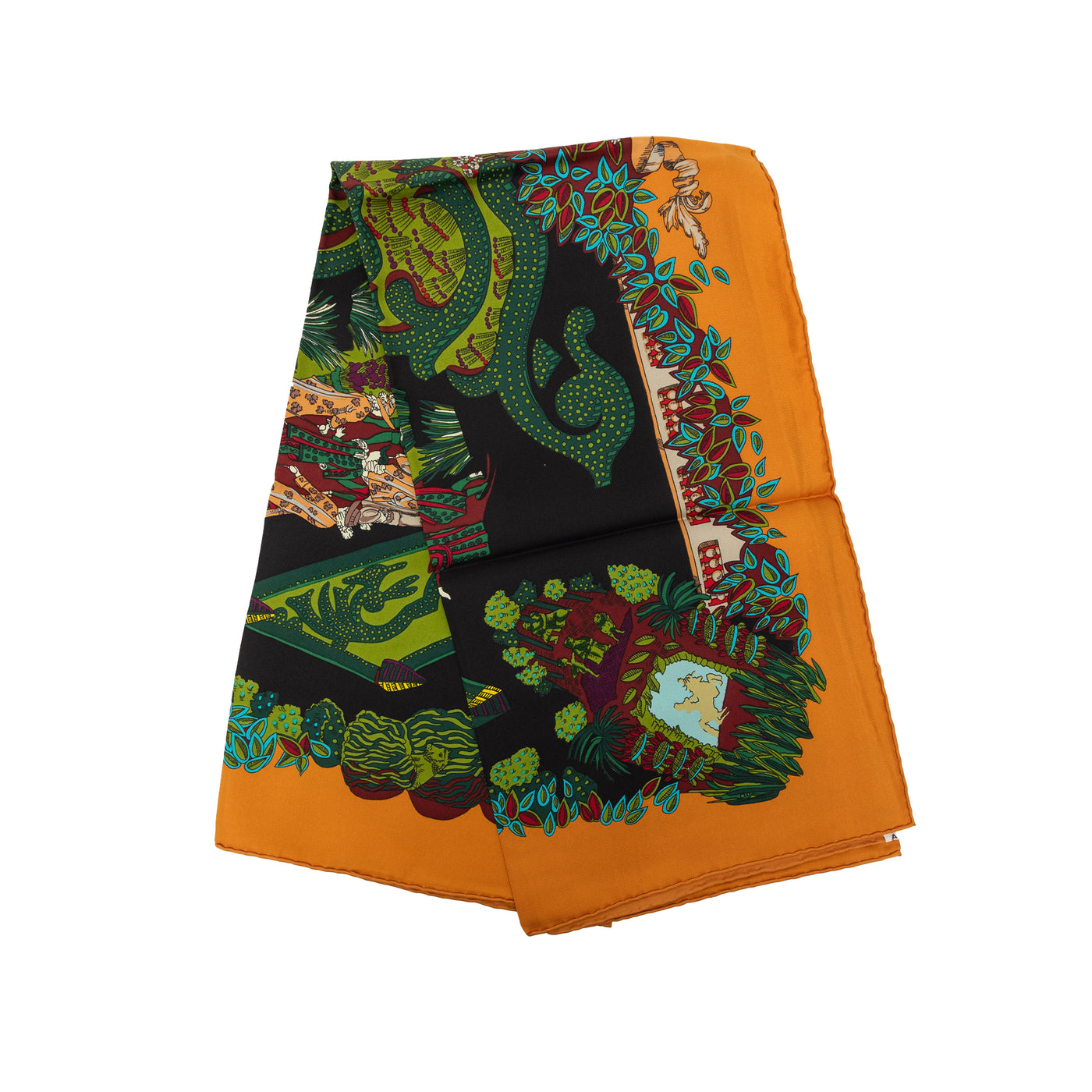 Le Paradis du Roy Silk Scarf 90 - Image 1