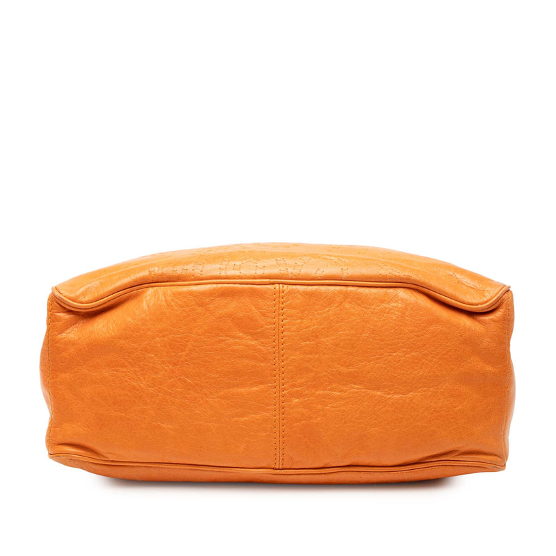 Spiraling Macadam Embossed Leather Boogie Handbag - Image 3