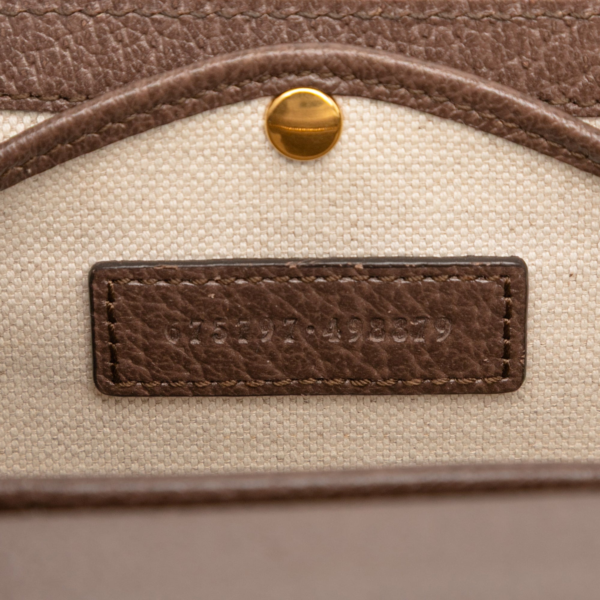 Small Jumbo GG Canvas Bamboo 1947 Top Handle Bag - Image 6
