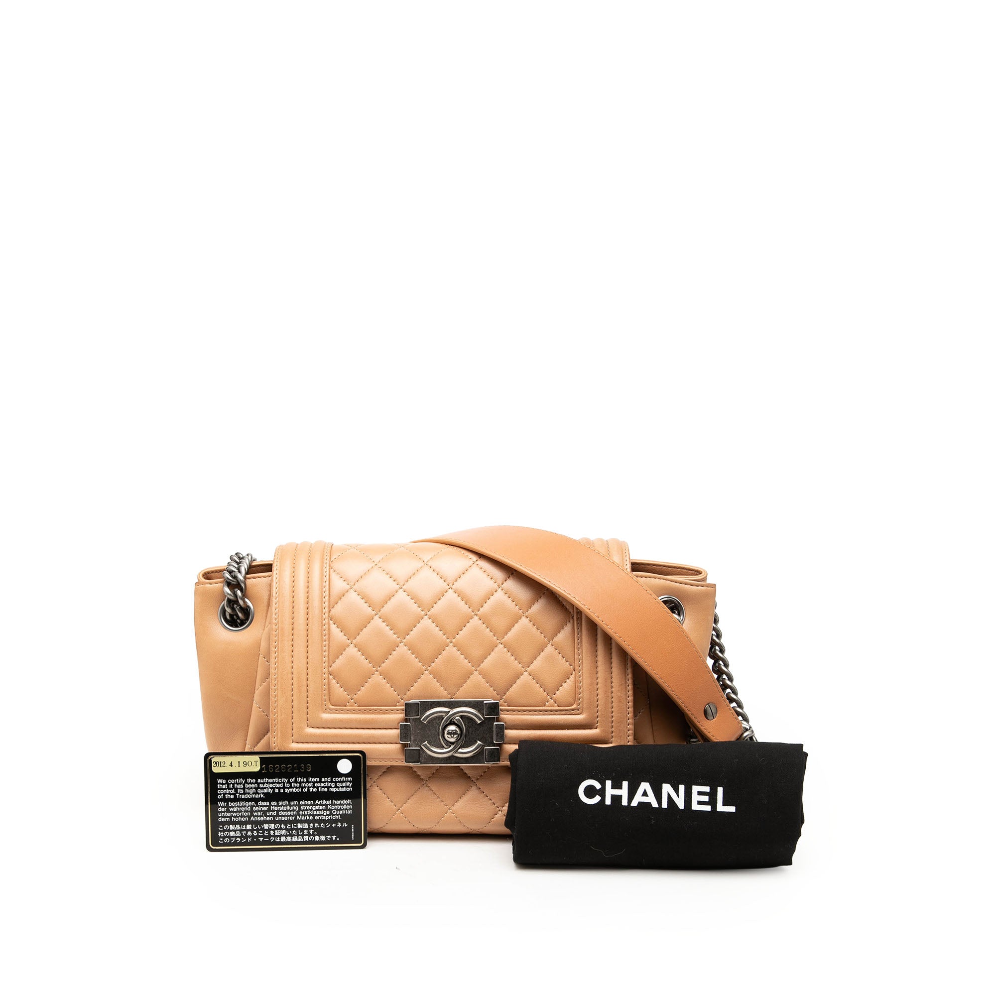Quilted Lambskin Accordion Boy Flap - Image 8