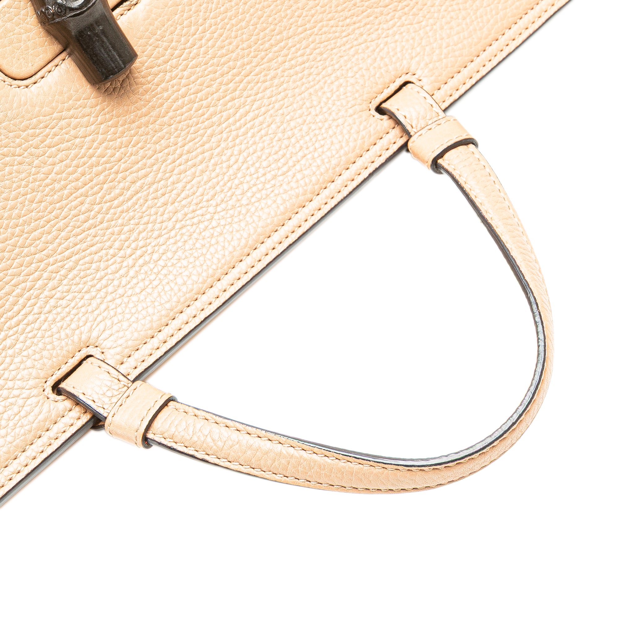Large Calfskin Bamboo Daily Satchel - Image 11