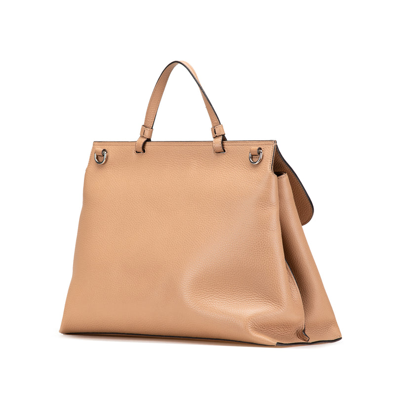 Large Calfskin Bamboo Daily Satchel - Image 2
