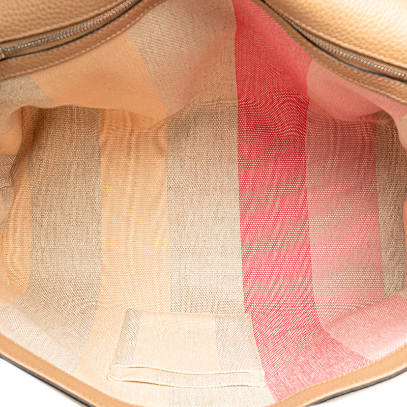 Large Calfskin Bamboo Daily Satchel - Image 4