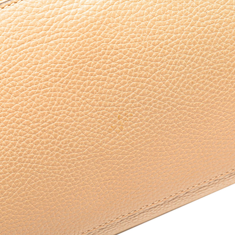 Large Calfskin Bamboo Daily Satchel - Image 6