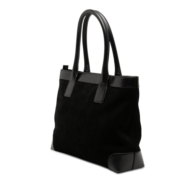 Suede Web Tote - Image 2