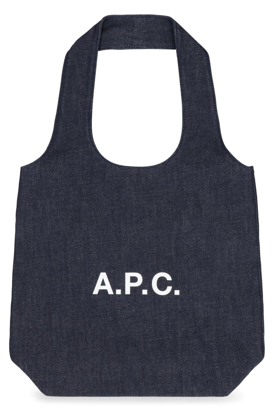 A.p.c. Ninon Mini Tote Bag — Indigo Cotton