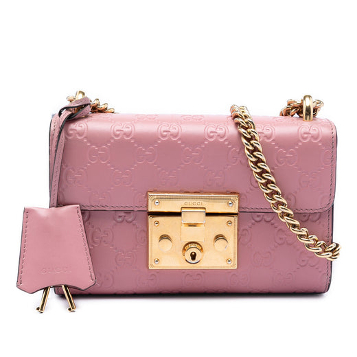 Small Guccissima Padlock Crossbody - Image 1
