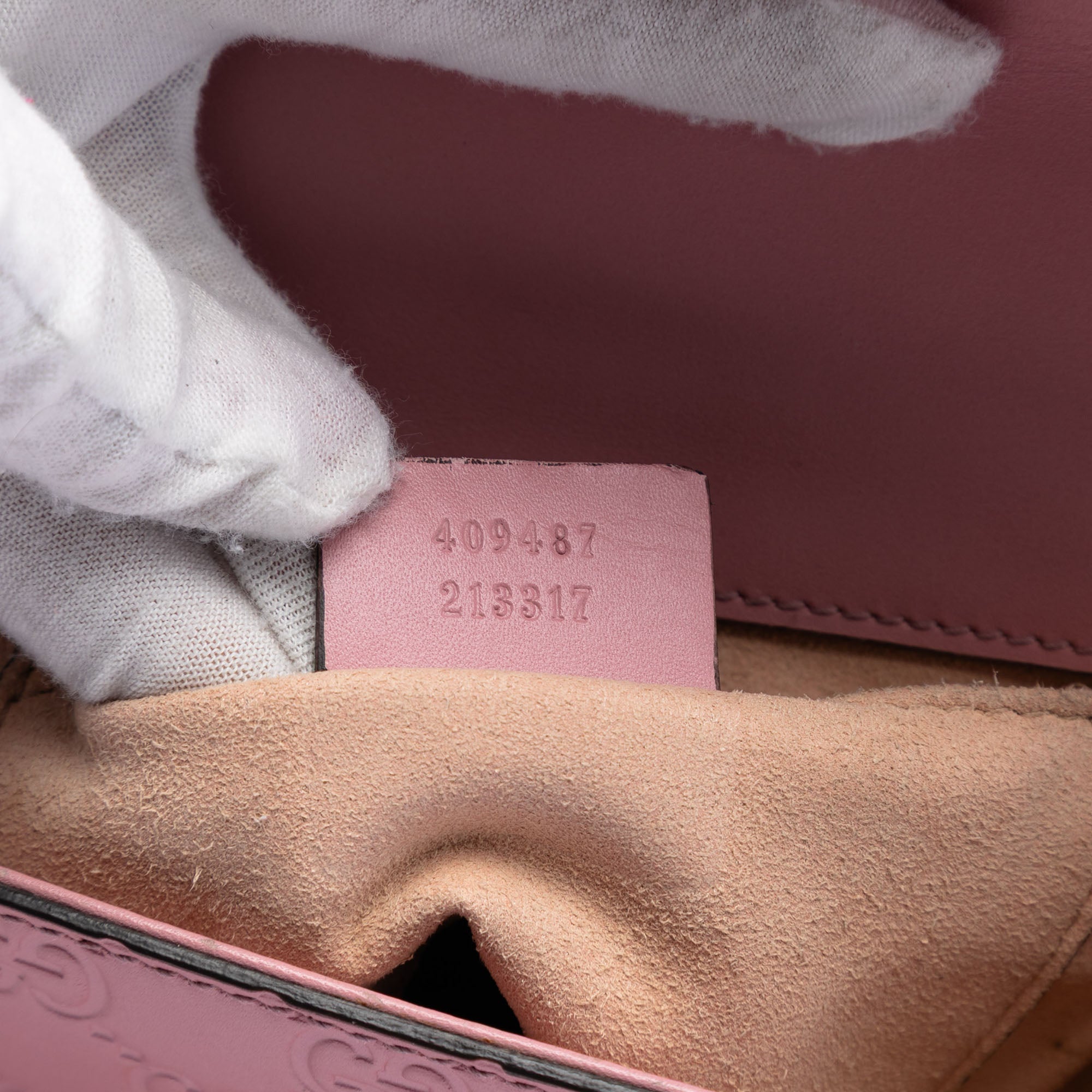 Small Guccissima Padlock Crossbody - Image 6