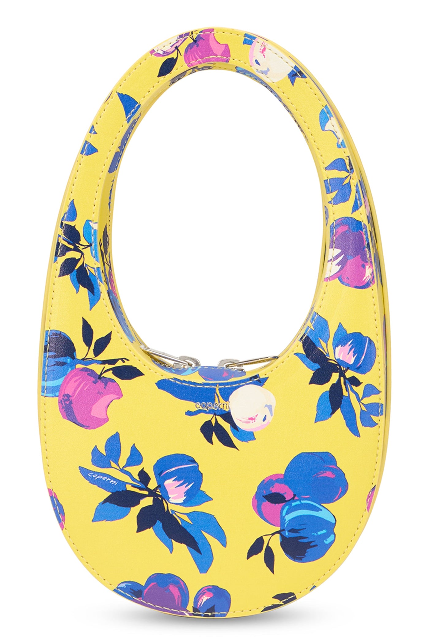 Coperni Swipe Mini Bag — Yellow Polyurethane
