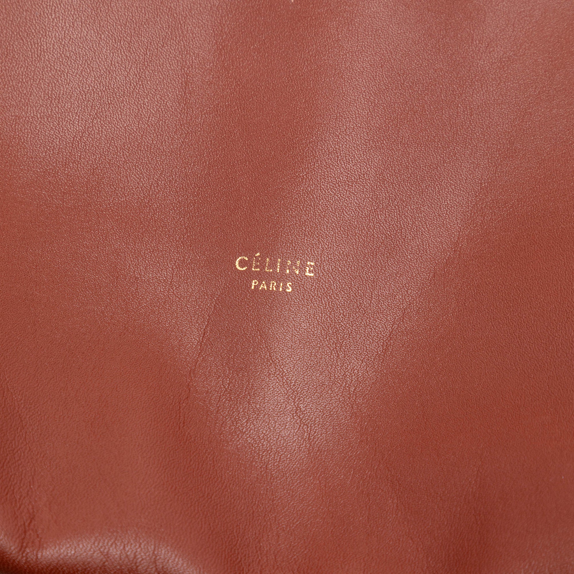 Leather Tall Clasp Cabas Tote - Image 5