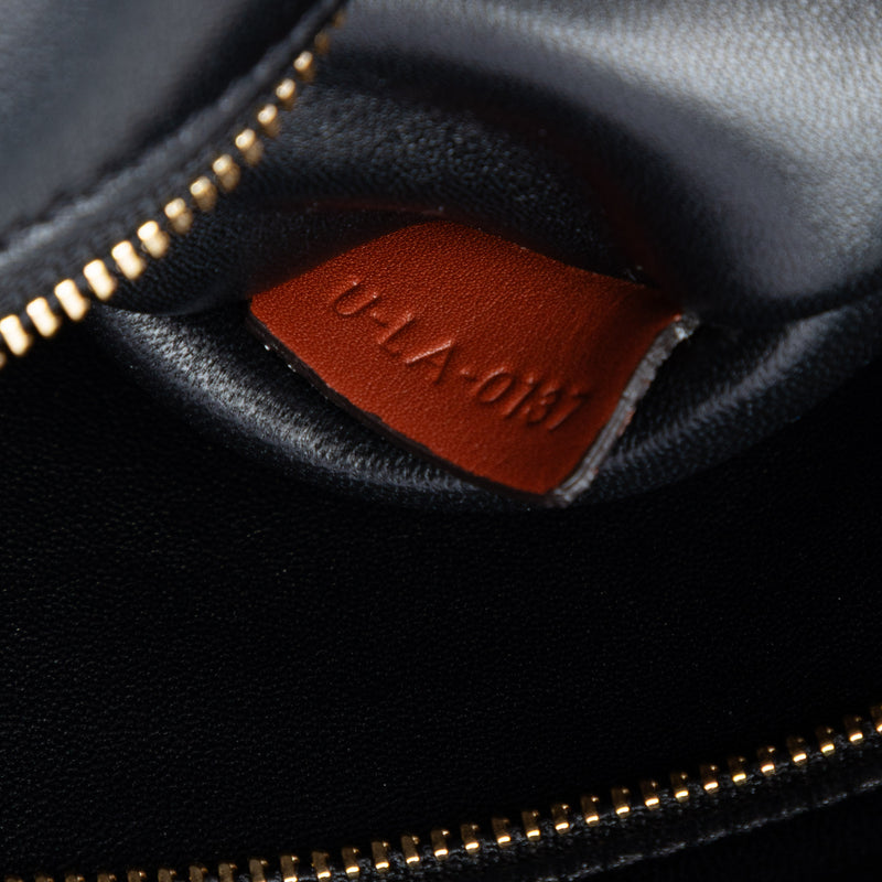 Leather Tall Clasp Cabas Tote - Image 6