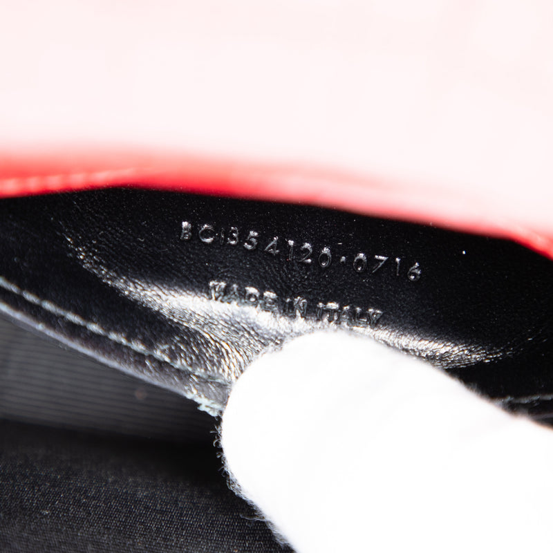 Small Croc Embossed Leather Kate Tassel Crossbody - Image 5