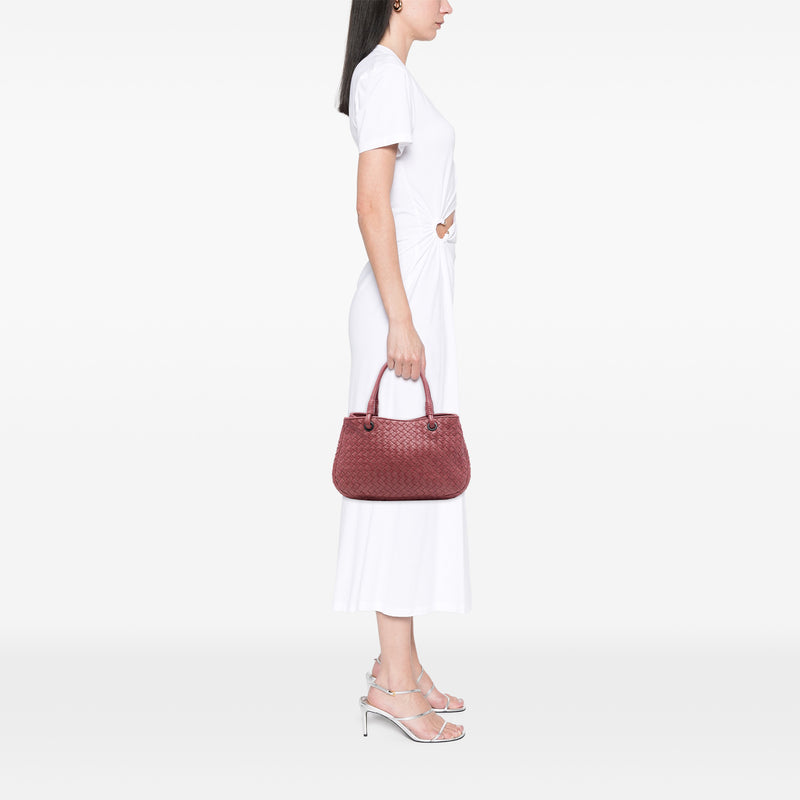Small Nappa Intrecciato Tote - Image 6