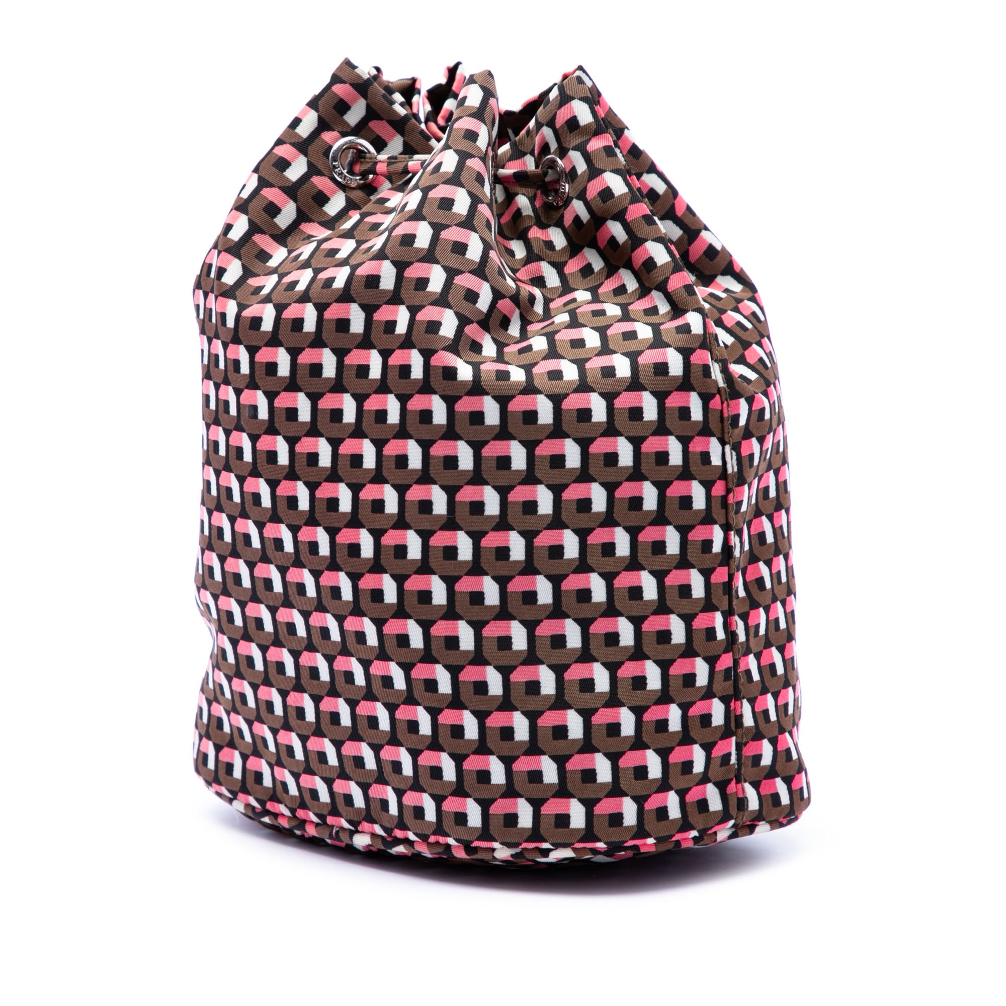Tessuto Geometric Print Drawstring Pouch - Image 2