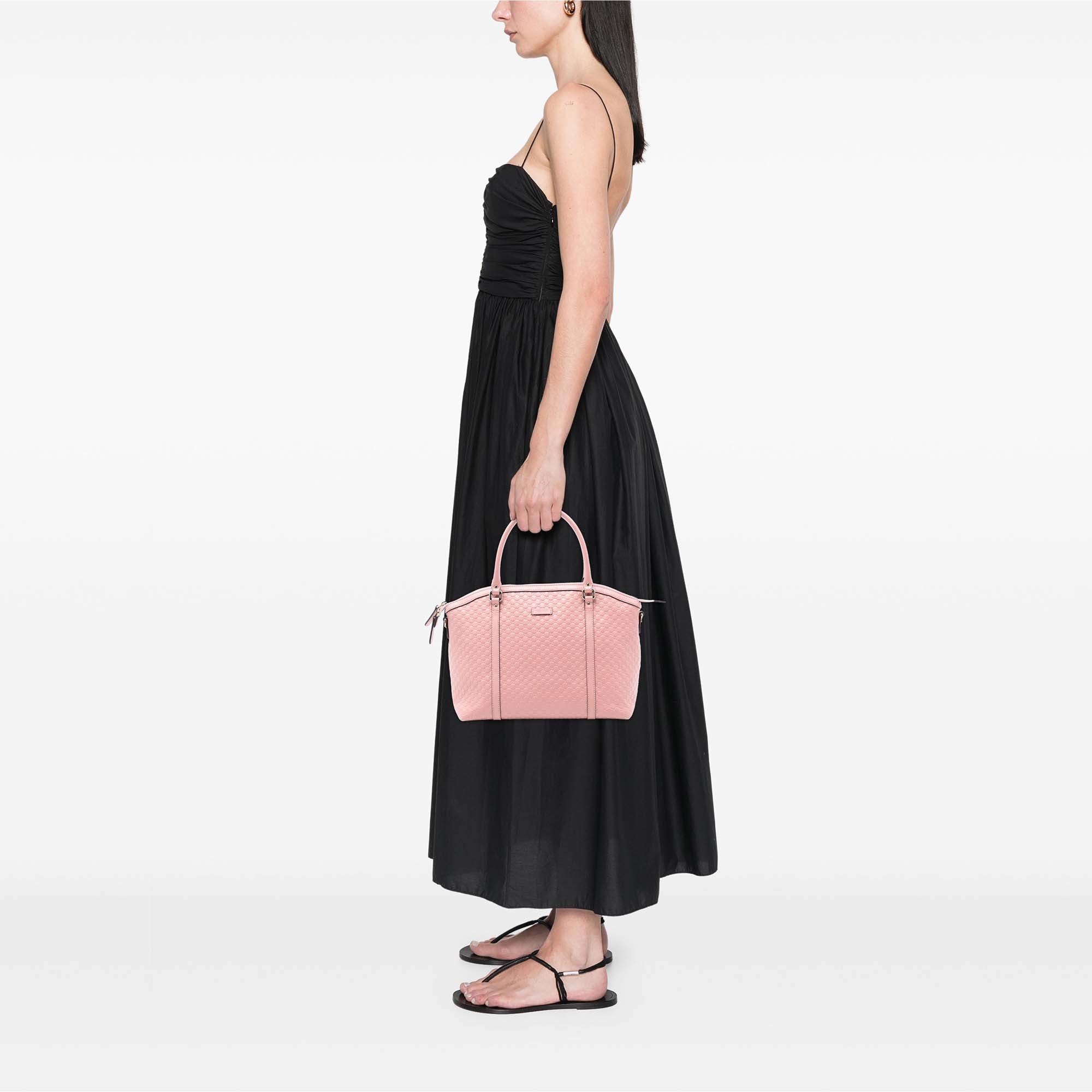 Large Microguccissima Dome Satchel - Image 7