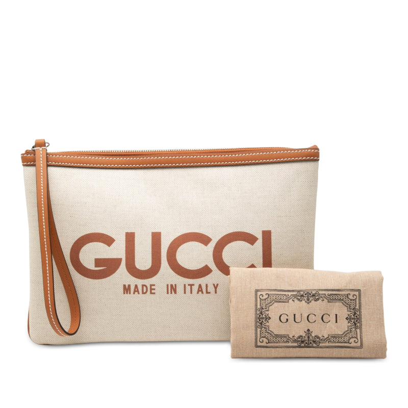 Canvas Logo Clutch - Image 7