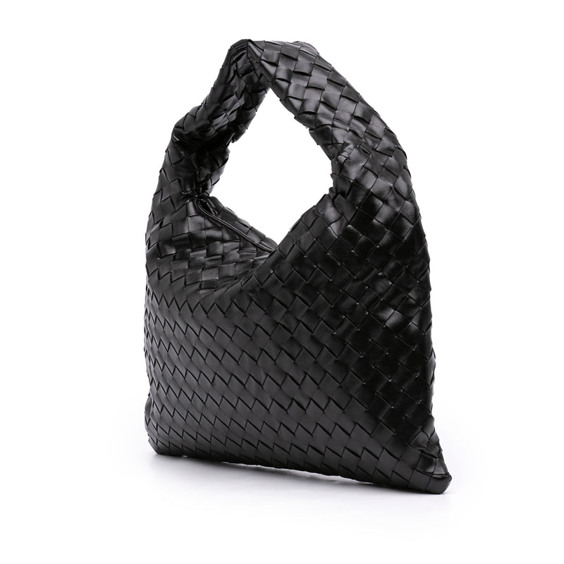 Small Calfskin Intrecciato Hop Hobo - Image 2