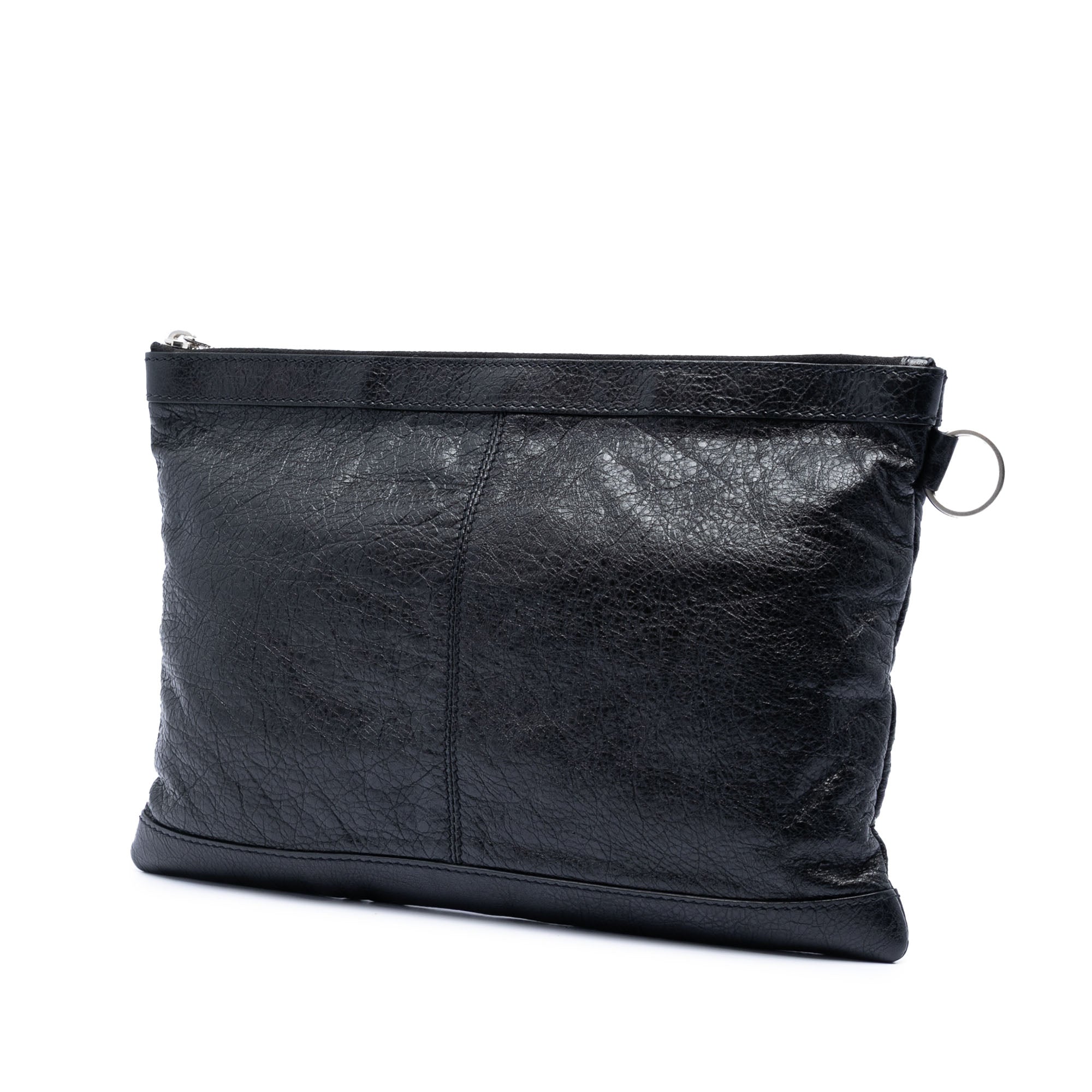 Lambskin Motocross Classic Clip M Clutch - Image 2