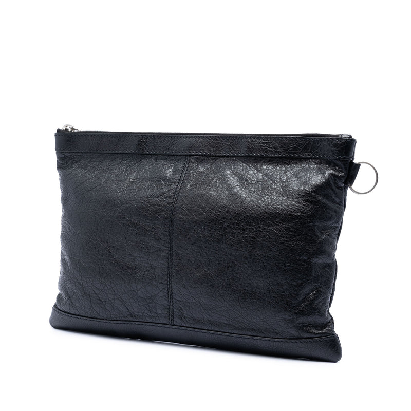 Lambskin Motocross Classic Clip M Clutch - Image 2