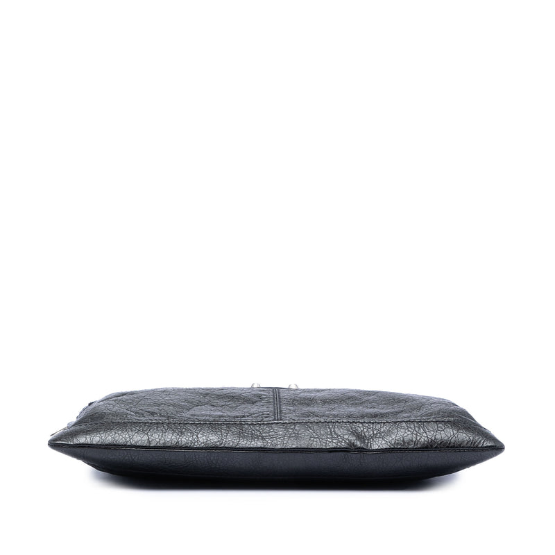 Lambskin Motocross Classic Clip M Clutch - Image 3