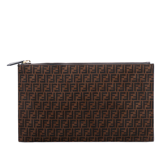 Zucchino Suede Clutch - Image 1