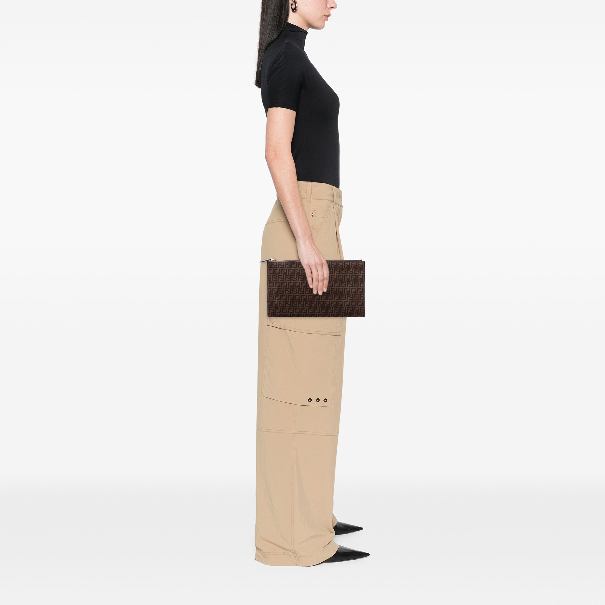 Zucchino Suede Clutch - Image 7