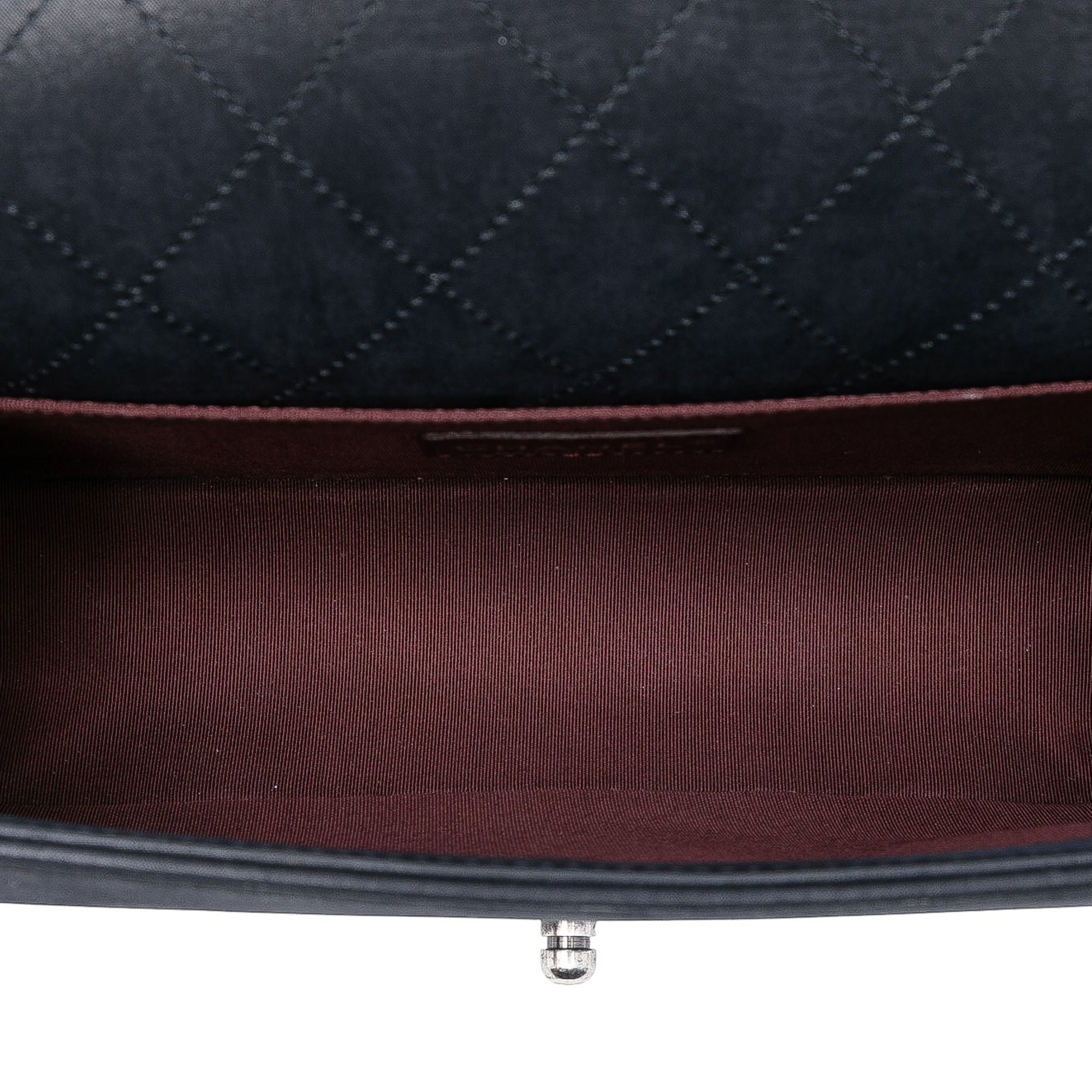 Medium Bicolor Shearling Boy Flap - Image 4