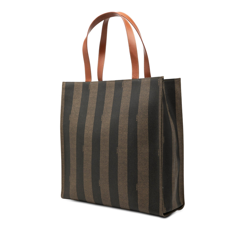 Pequin Coated Canvas Logo Tote - Image 2
