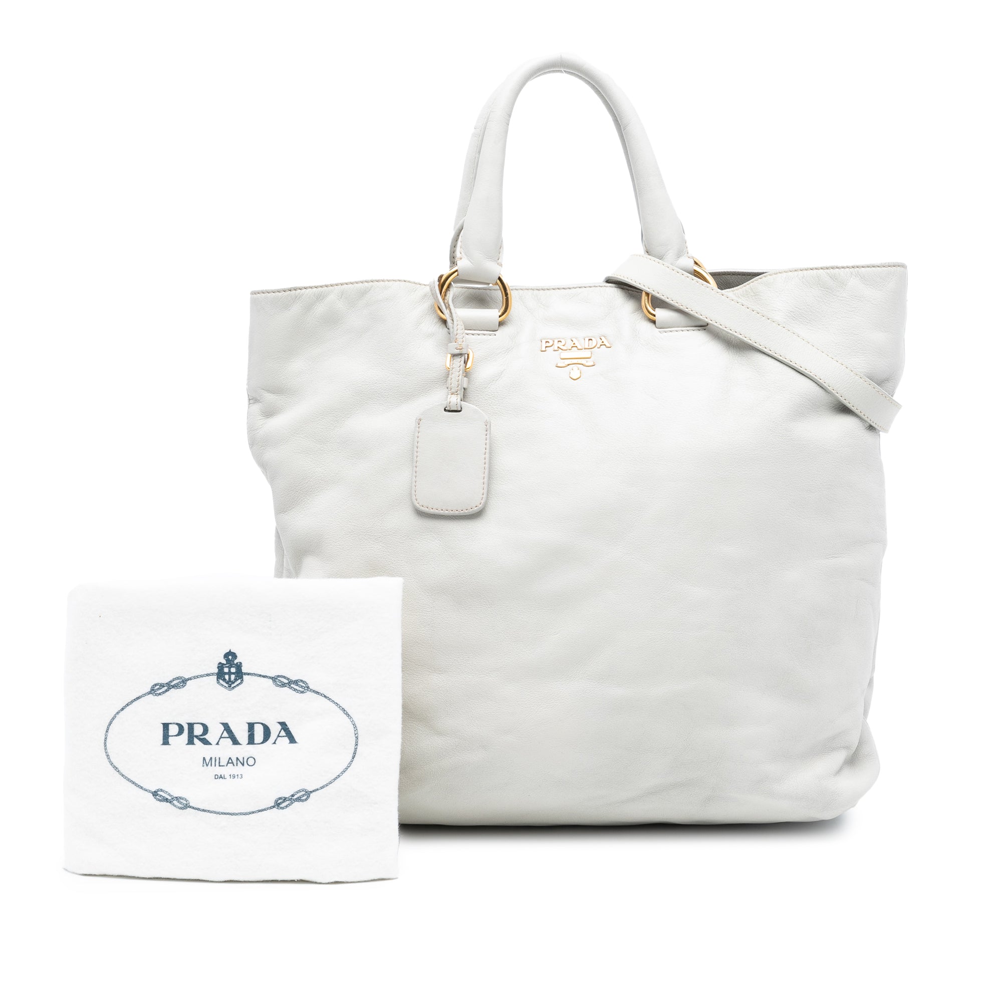 Soft Calf Open Convertible Tote - Image 7