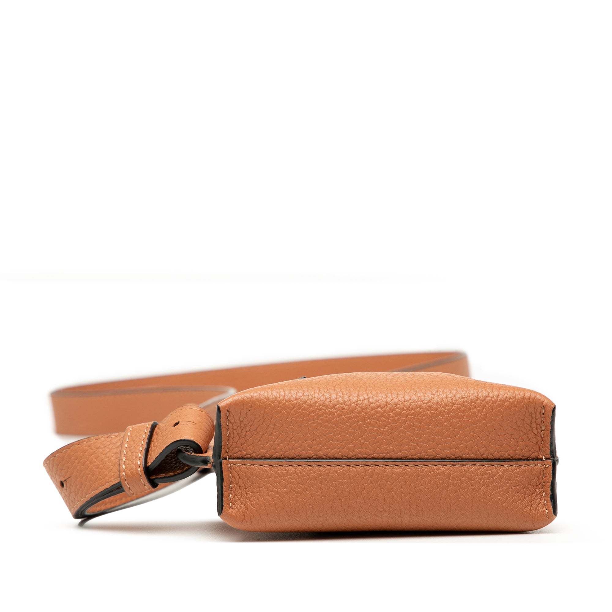Soft Grained Calfskin Vertical T Pocket Crossbody - Image 3