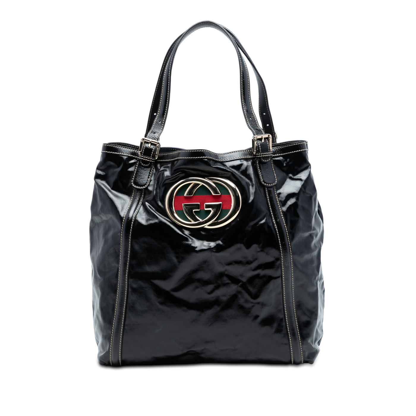 Patent Dialux Britt Web Tote - Image 1