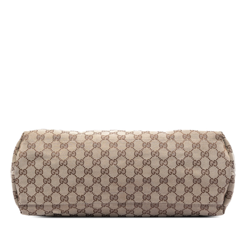 GG Canvas Web Tote - Image 3