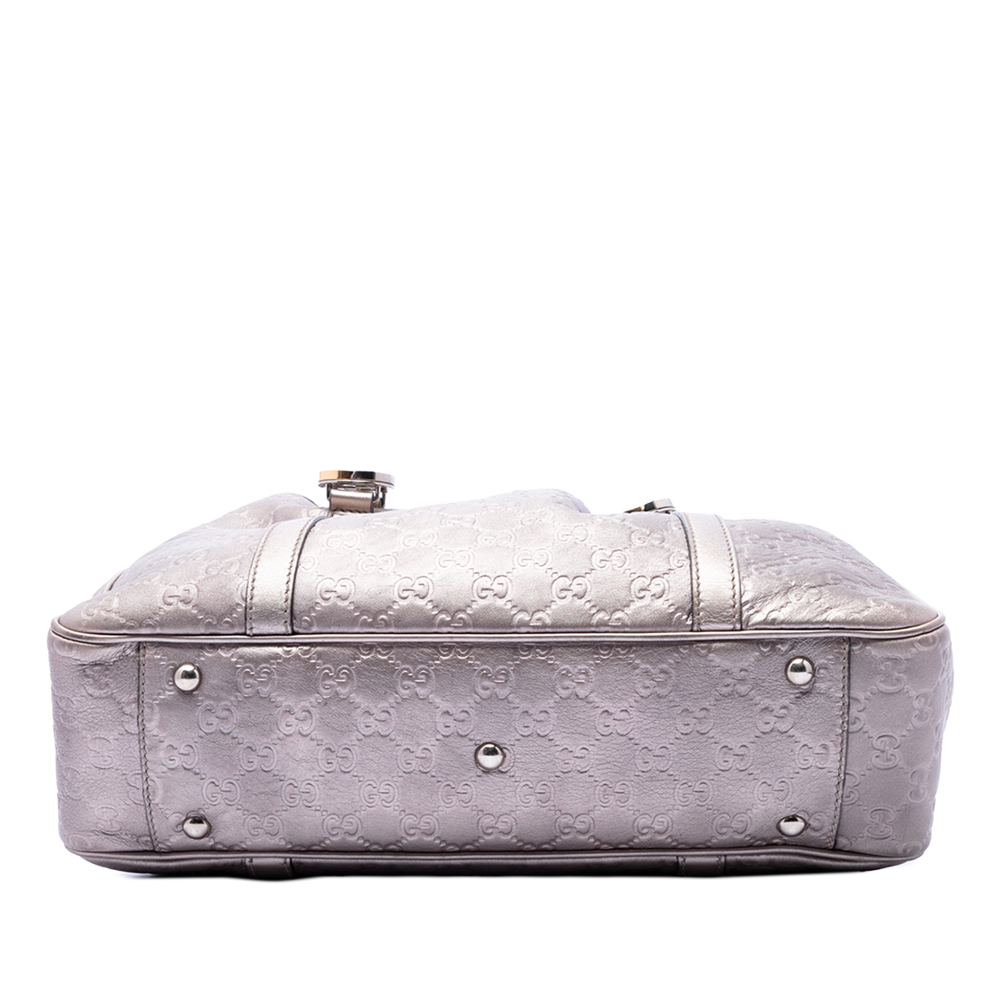 Metallic Guccissima Twins Tote - Image 3