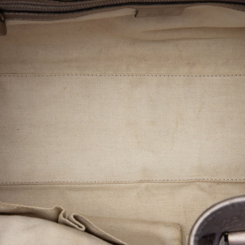 Metallic Guccissima Twins Tote - Image 4