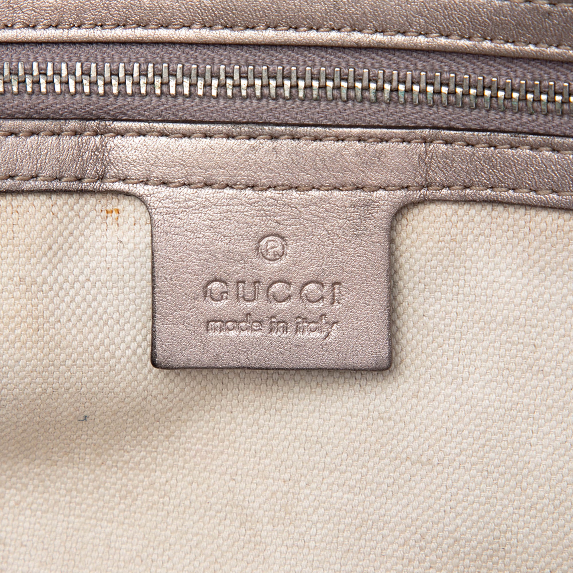 Metallic Guccissima Twins Tote - Image 5